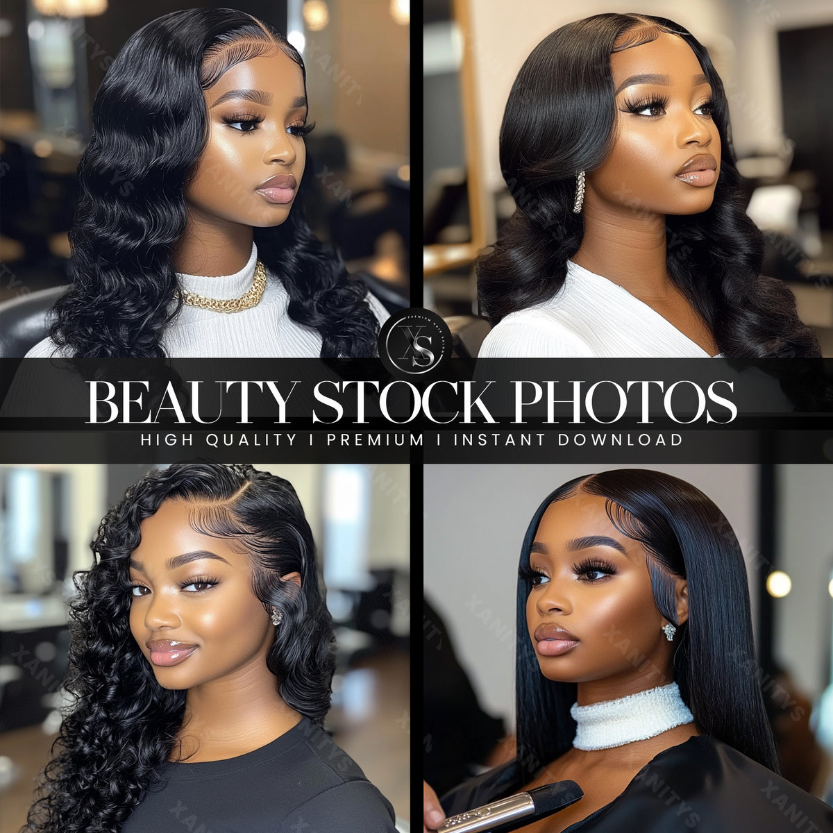 Black Hair Beauty Stock Photos | Black Women Stock Photos