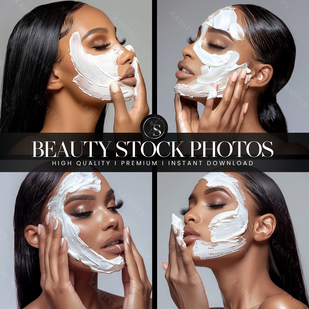 Gentle SkinCare Stock Photos