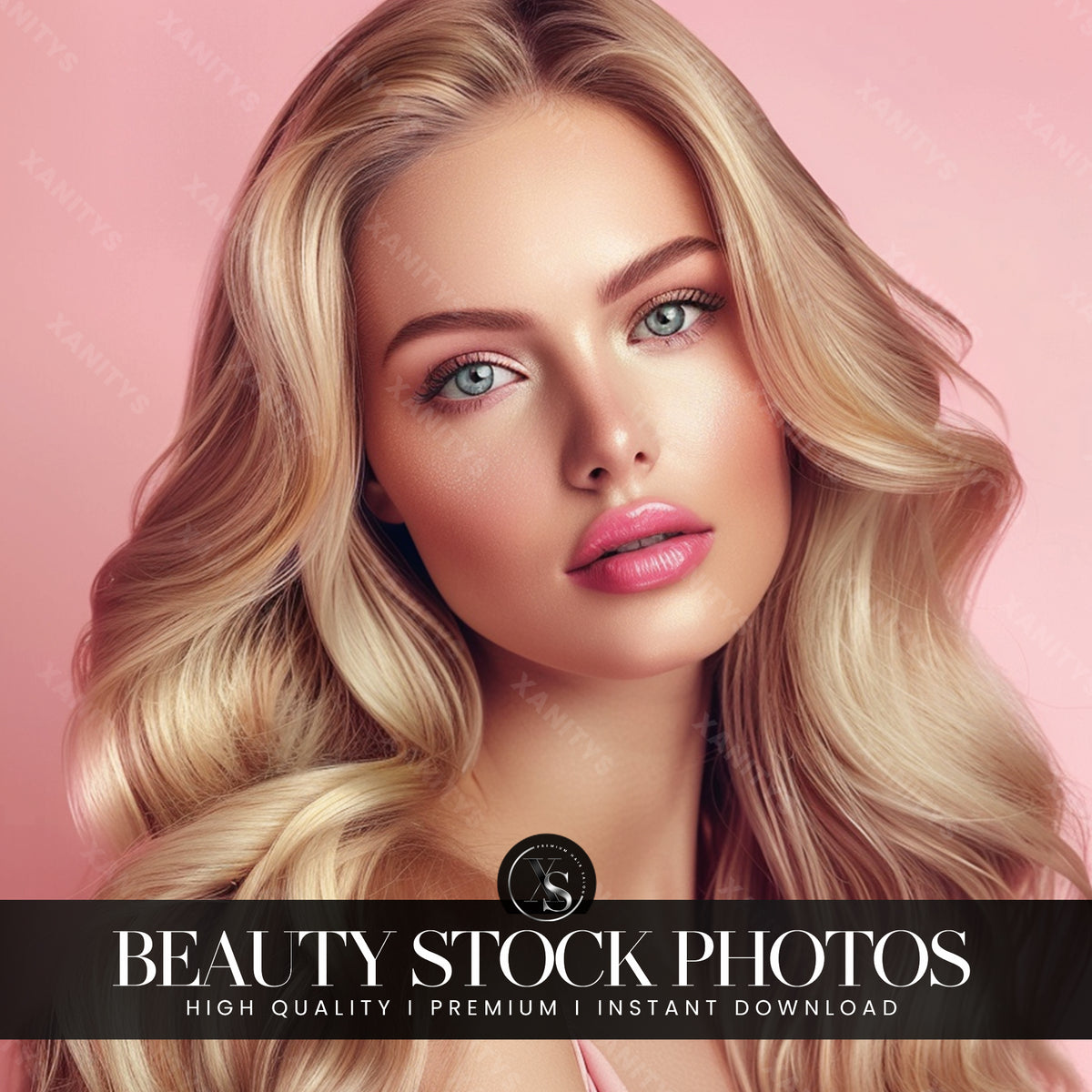 Blonde Beauty Stock Photo