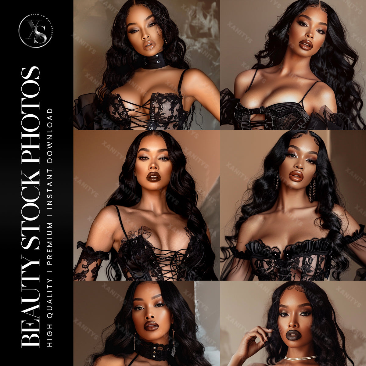 Sophisticated Beauty Stock Photos