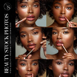Black Beauty Cosmetics Stock Photos