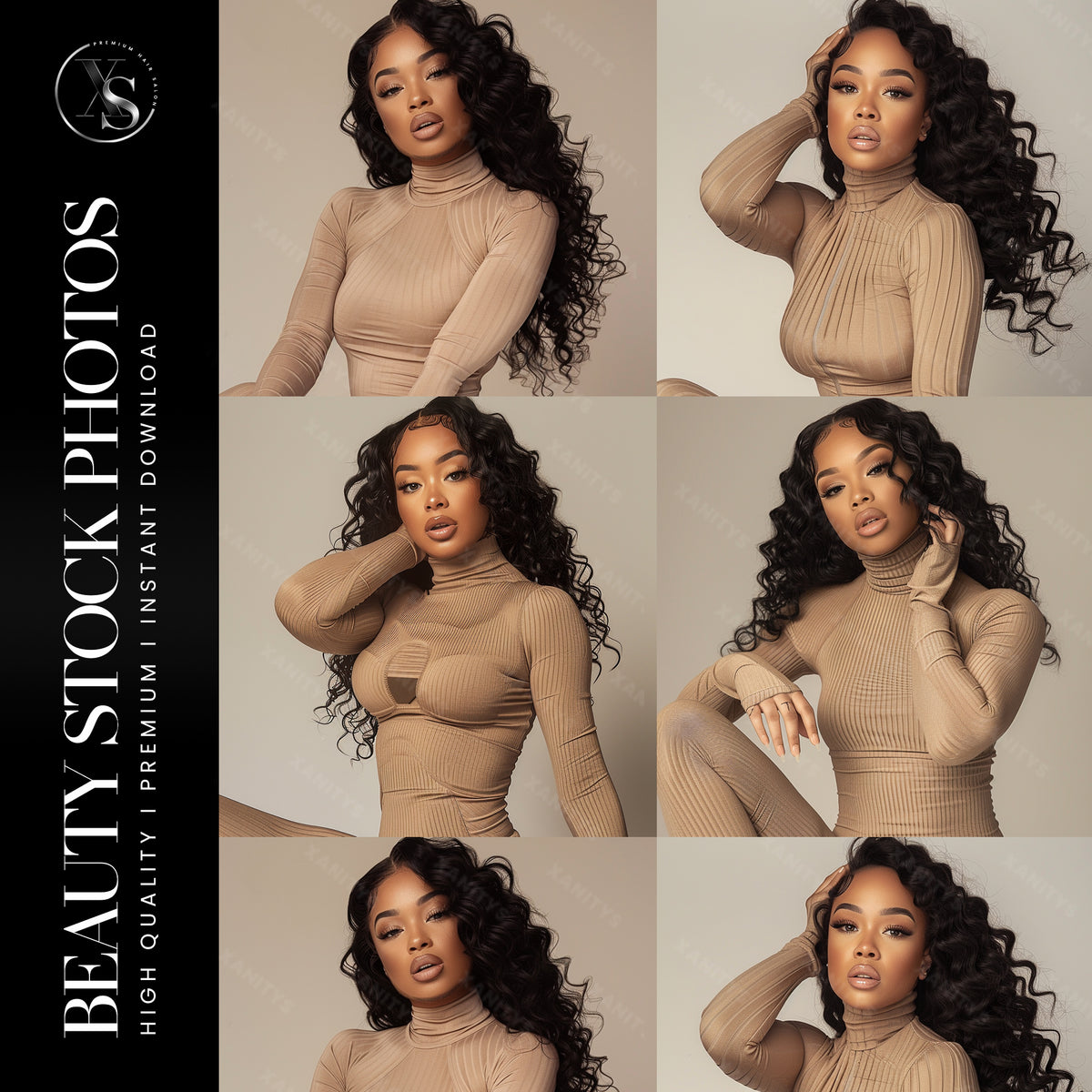 Hair Beauty Stock Photos - V2