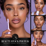 Purple Cosmetics Stock Photos