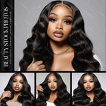 Wavy Hair Stock Photos