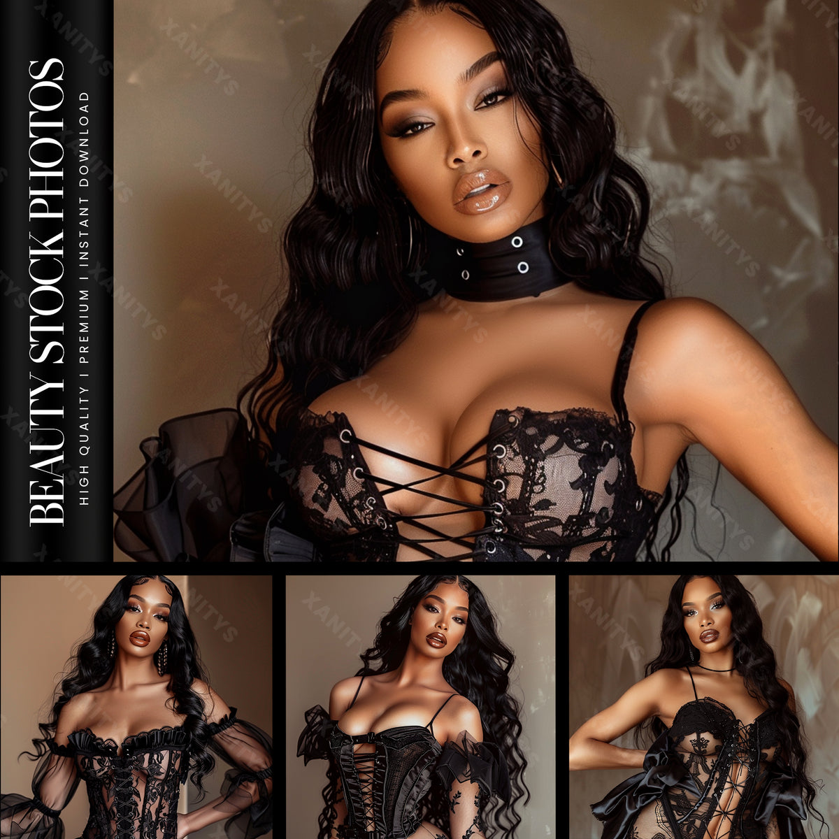 Sophisticated Beauty Stock Photos