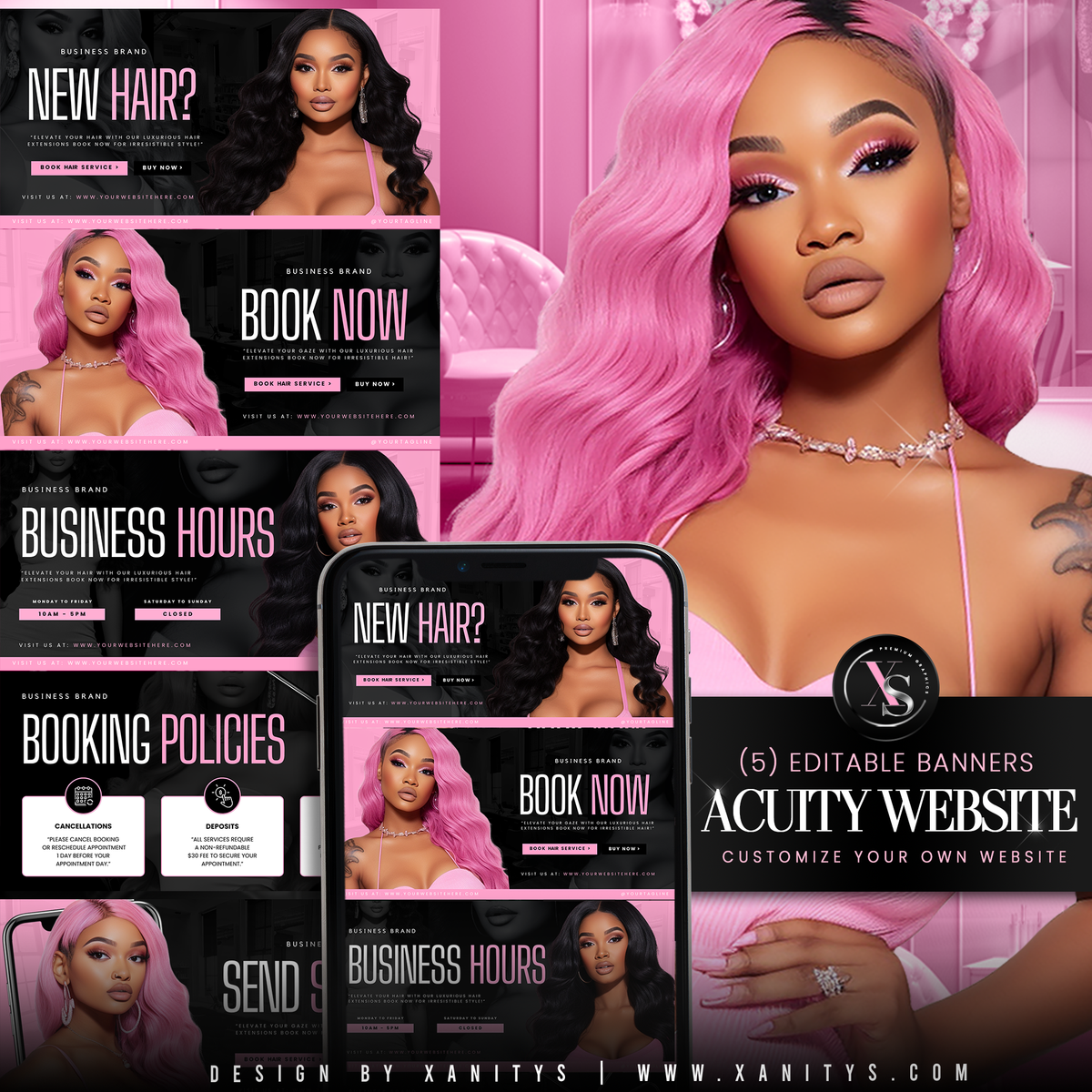 DIY Acuity Hair Design Template