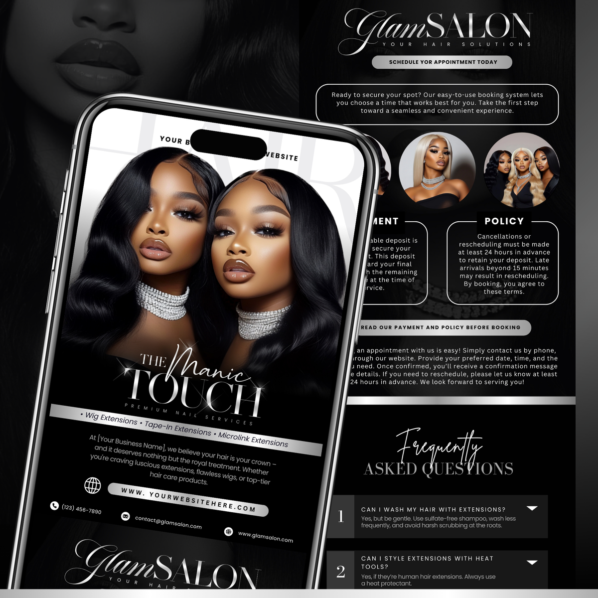 DIY Acuity Hair Template Design