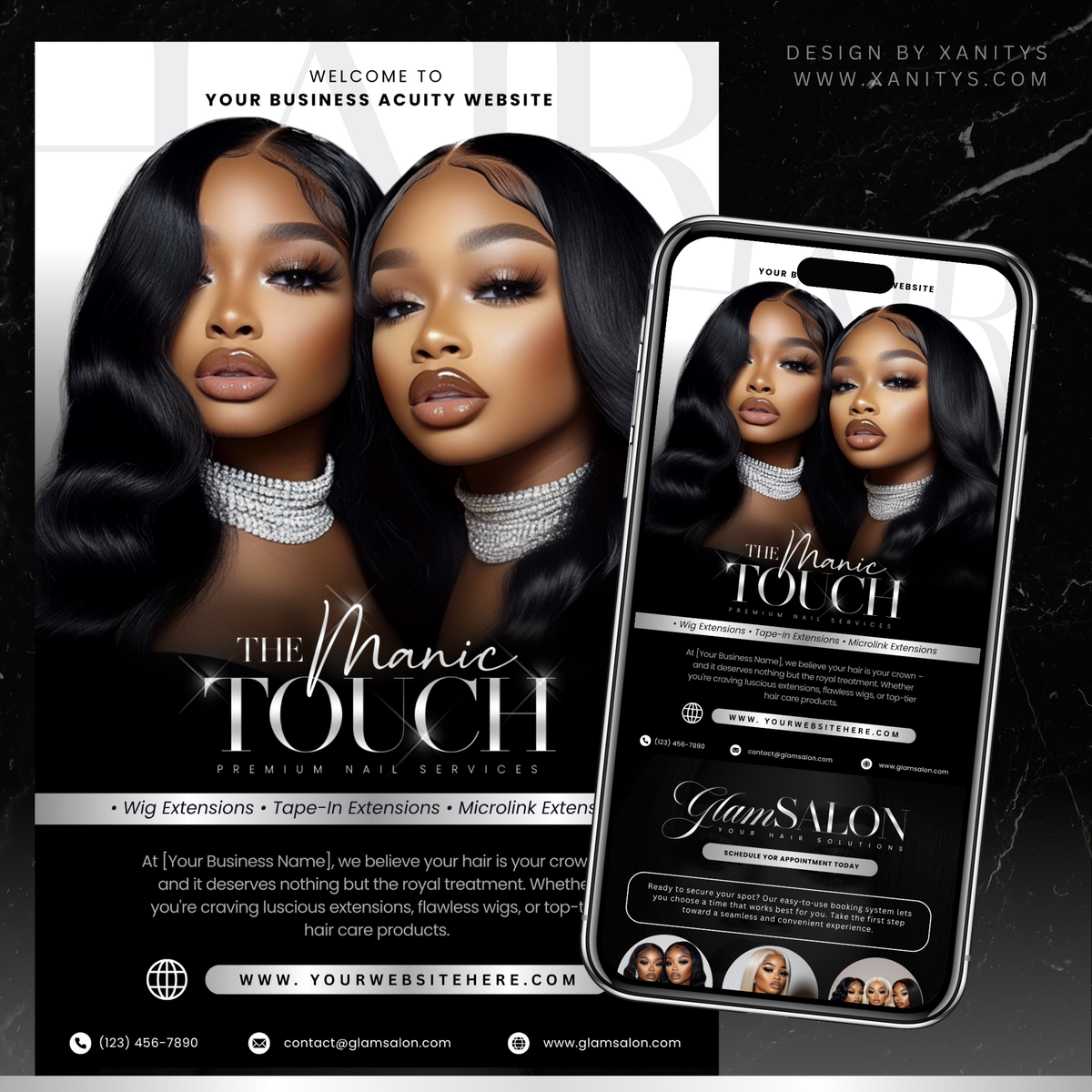 DIY Acuity Hair Template Design