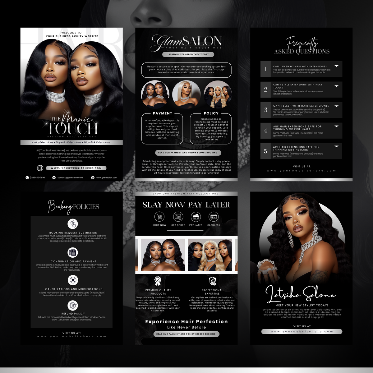 DIY Acuity Hair Template Design