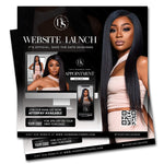 Website Launch Flyer | CUSTOM