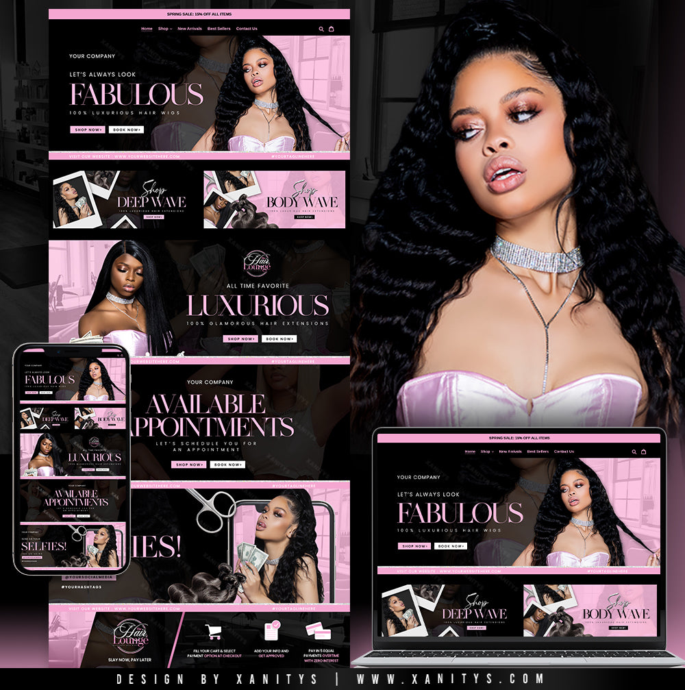 Posh Website Design Shopify Store