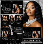 DIY Hair Extensions Website Package