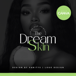 DIY Skincare Logo Template - Customizable Skincare Logo Design | 'Dream Skin'