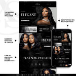 Hair Website Design Shopify Store Package