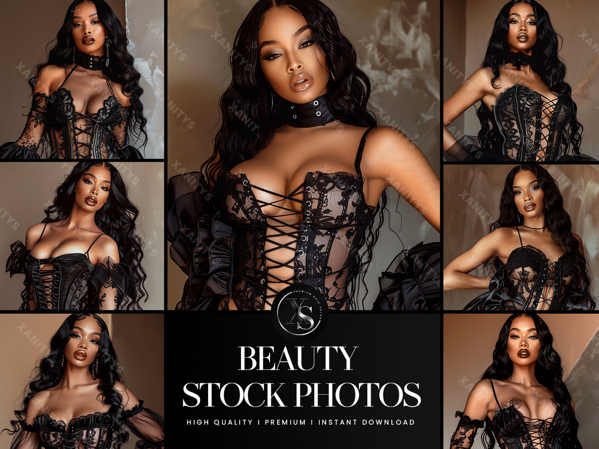 Sophisticated Beauty Stock Photos