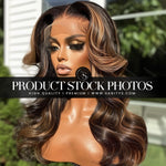 Lace Wig Stock Photo