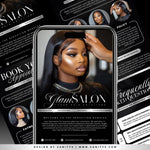 Acuity Scheduling Template, Hair Stylist Acuity Scheduling Template, Hair Stylist Branding, Hairstylist Website, Acuity Canva Template