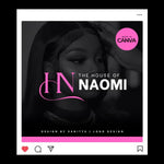DIY Hair Logo Template – Hairstylist, Hairdresser & Hair Salon Logo Design | Editable Canva Beauty Logo | The House Of Naomi