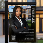 Real Estate Sign Design, Realtor Sign, Canva Realtor Marketing, Realtor Template, Real Estate Yard Sign Template, Canva For Sale Sign