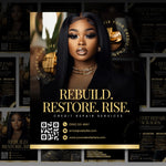 Credit Repair Flyer, Credit Repair Templates, Credit Repair Marketing, Credit Repair Business Card, Editable Credit Repair Canva Flyer