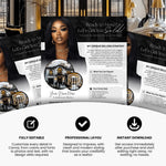 Real Estate Flyer, Realtor Introduction Letter,Realtor Flyer, Real Estate Marketing, Realtor Canva, Real Estate Templates