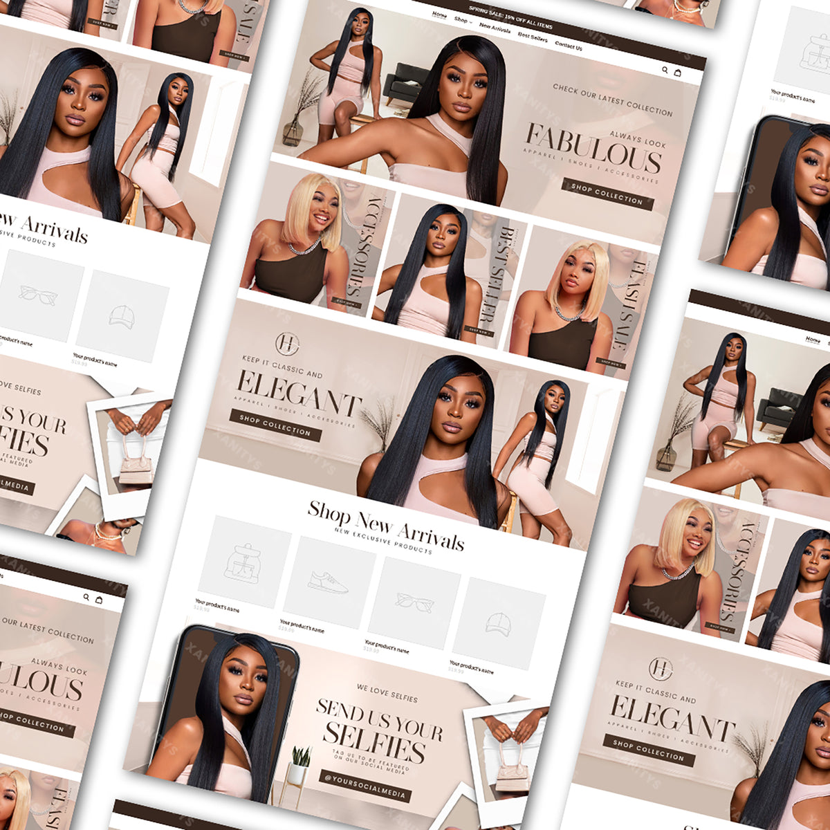 Boutique Shopify Theme Store Design