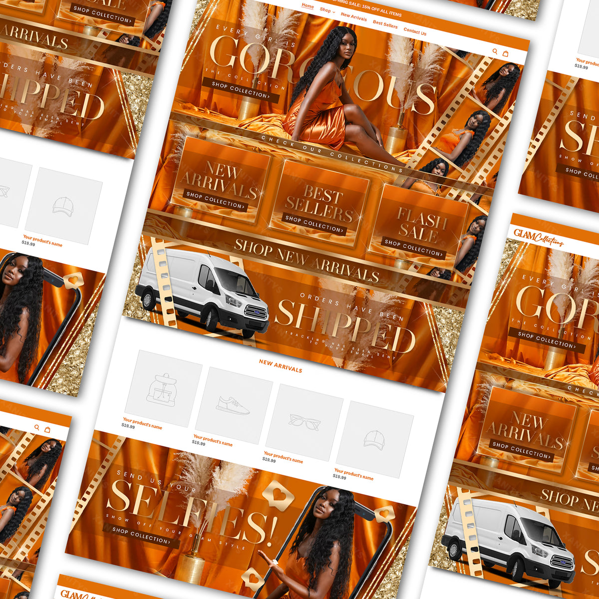 Luxury Boutique Website Design Shopify Theme Store