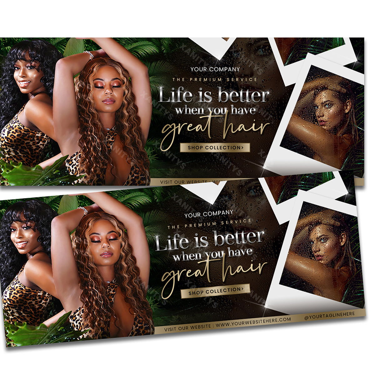 Hair Extensions Business Website Design Template Shopify Theme Store