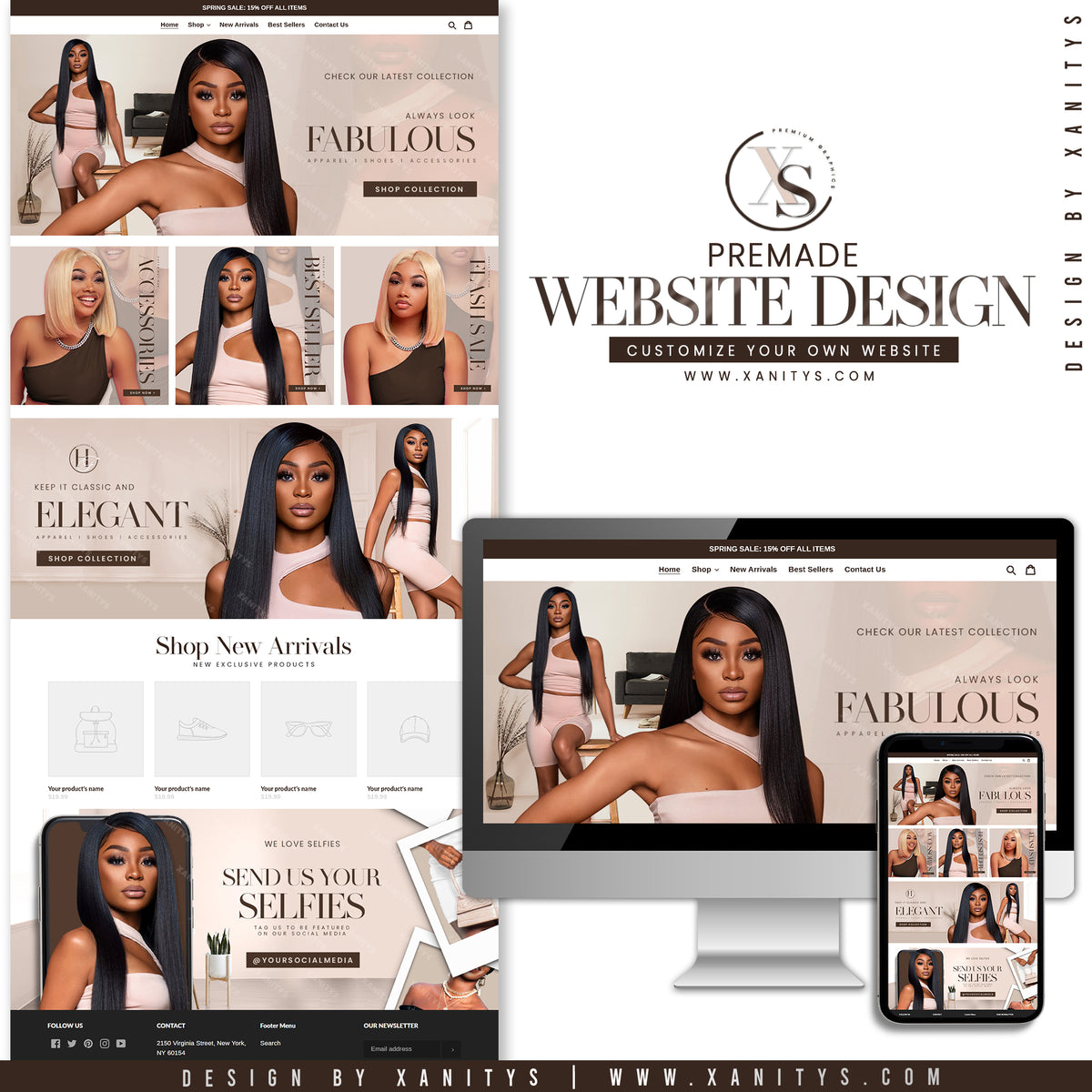 Boutique Shopify Theme Store Design