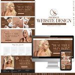 Skincare Premade Website Design Template Shopify Theme Store