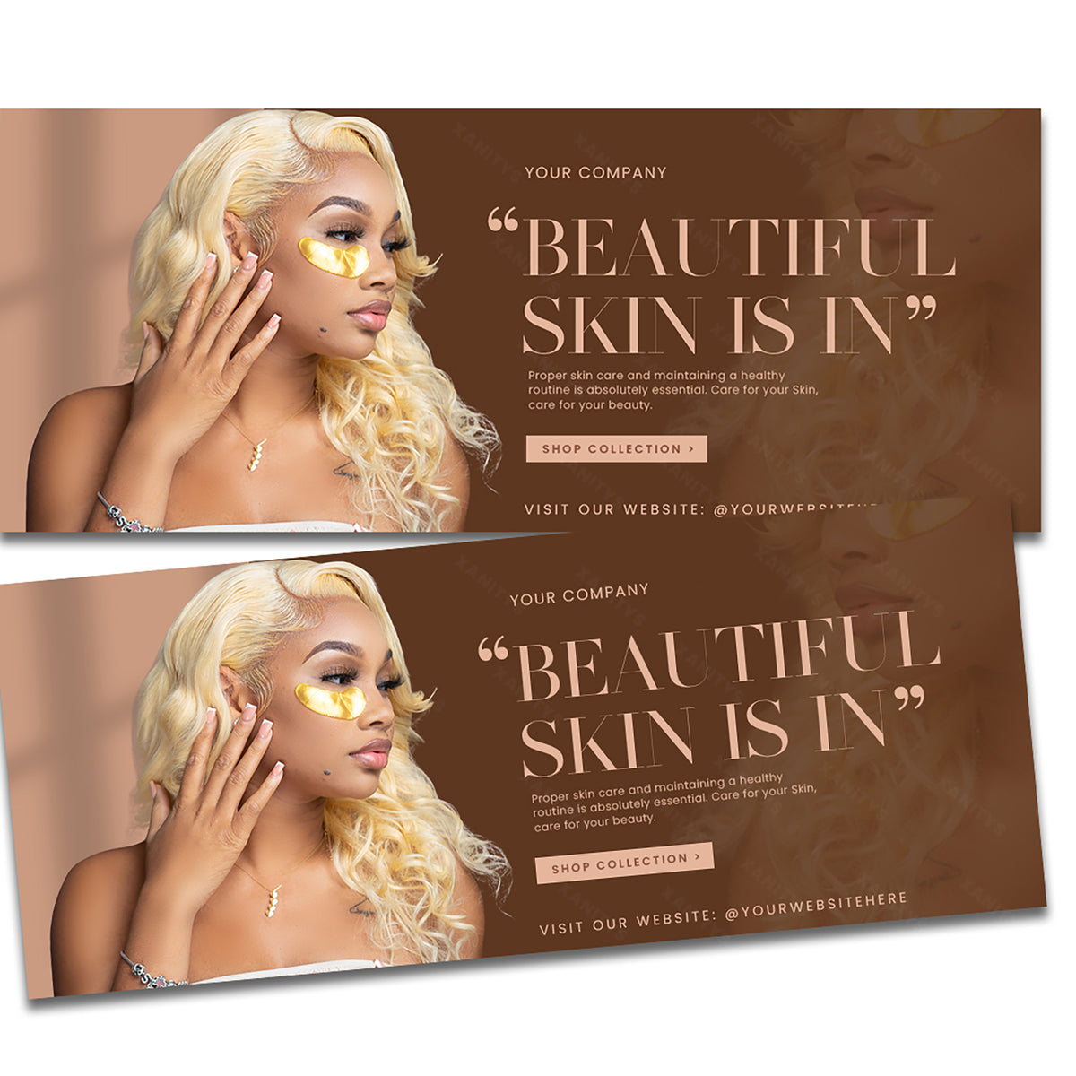 Skincare Premade Website Design Template Shopify Theme Store