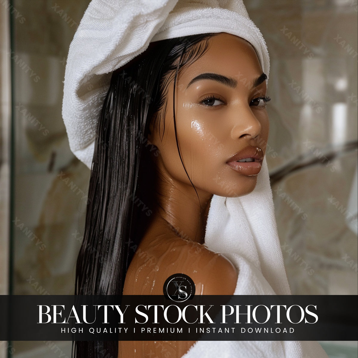 Skincare Towel Stock Photos