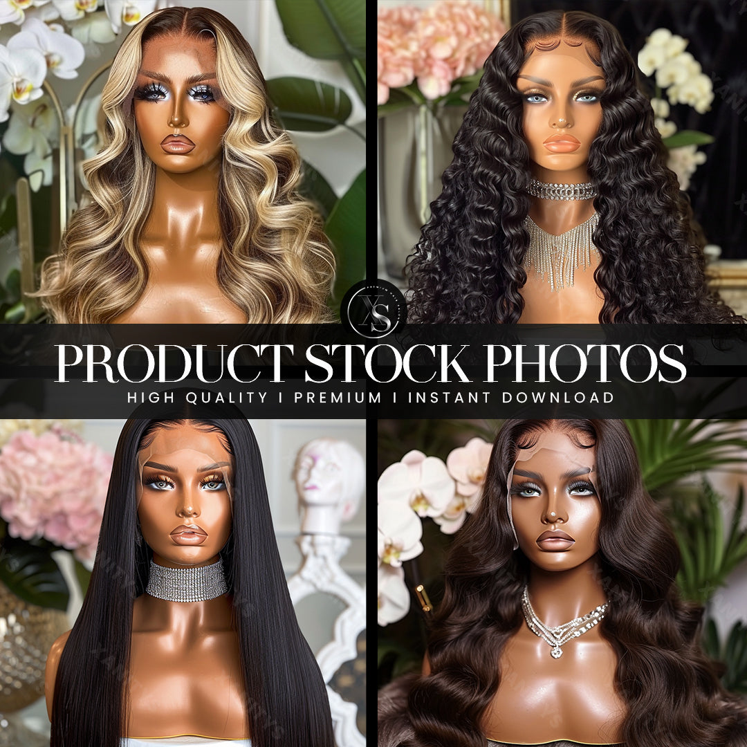 Lace Wig Stock Photos| Neutral Volume 2