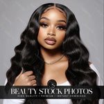 Wavy Hair Stock Photos