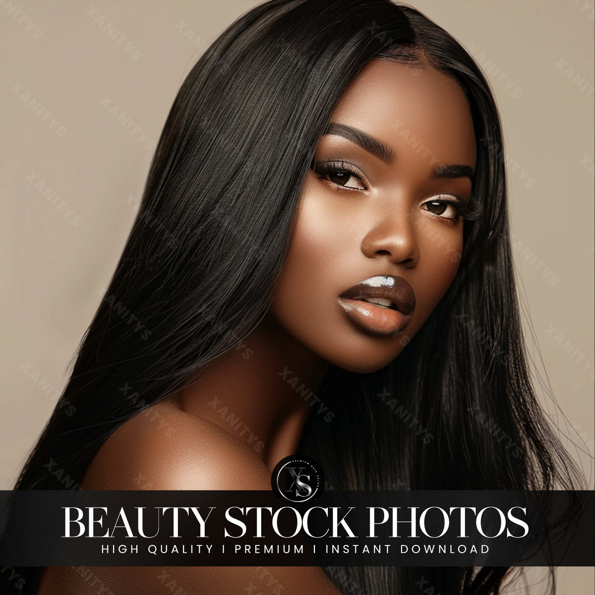 Silky Hair Stock Photos