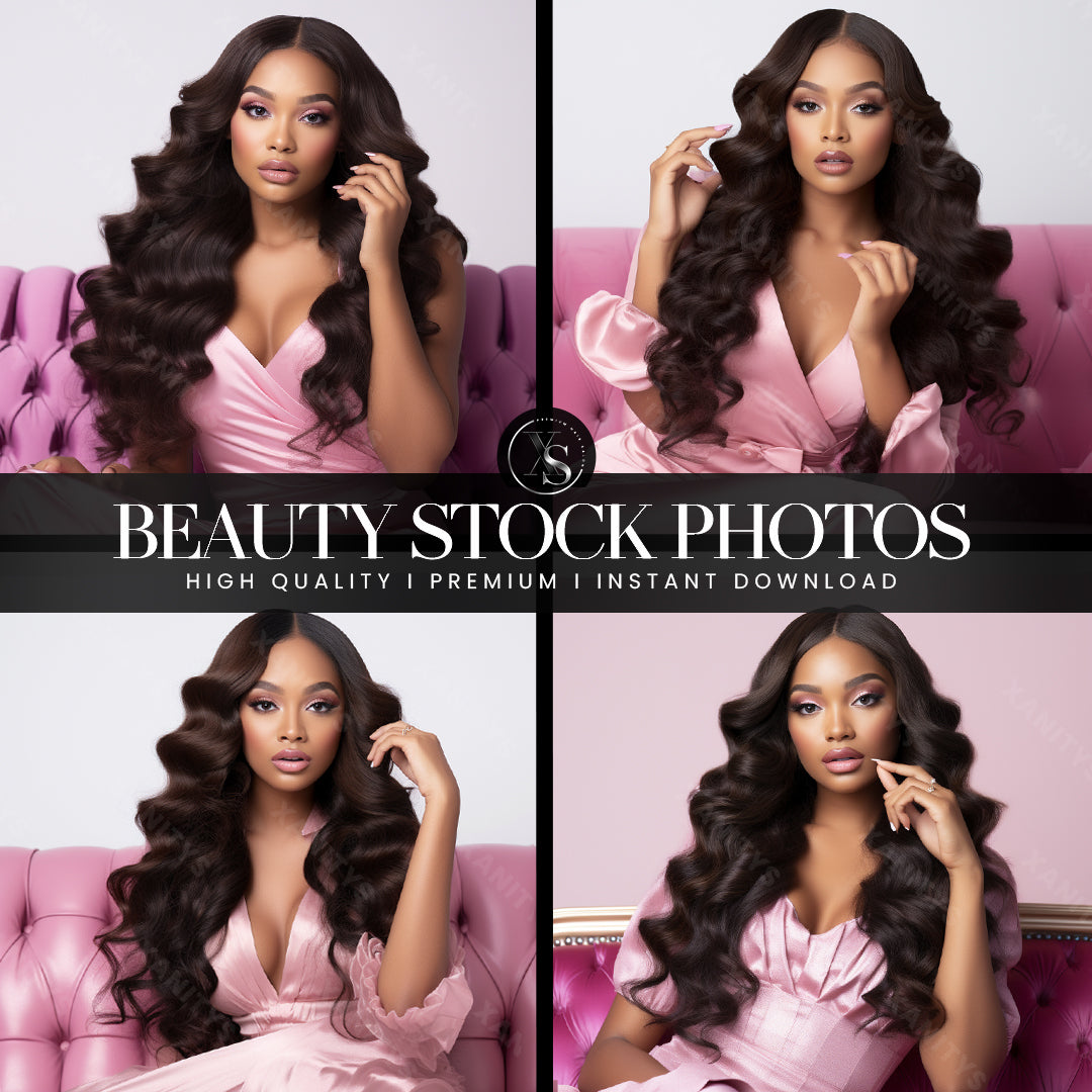 Pink Glam Stock Photos