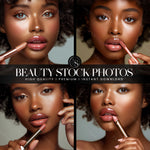 Black Beauty Cosmetics Stock Photos