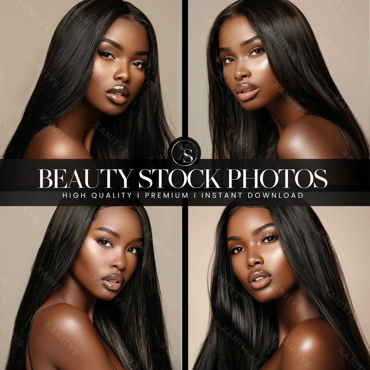 Silky Hair Stock Photos