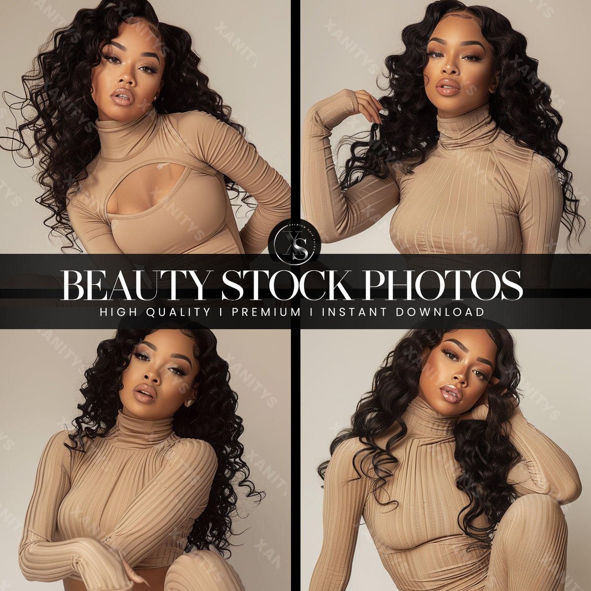 Hair Beauty Stock Photos - V3