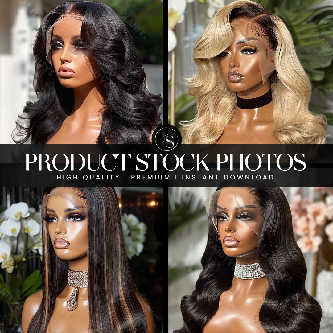 Lace Wig Stock Photos| Neutral Volume 3