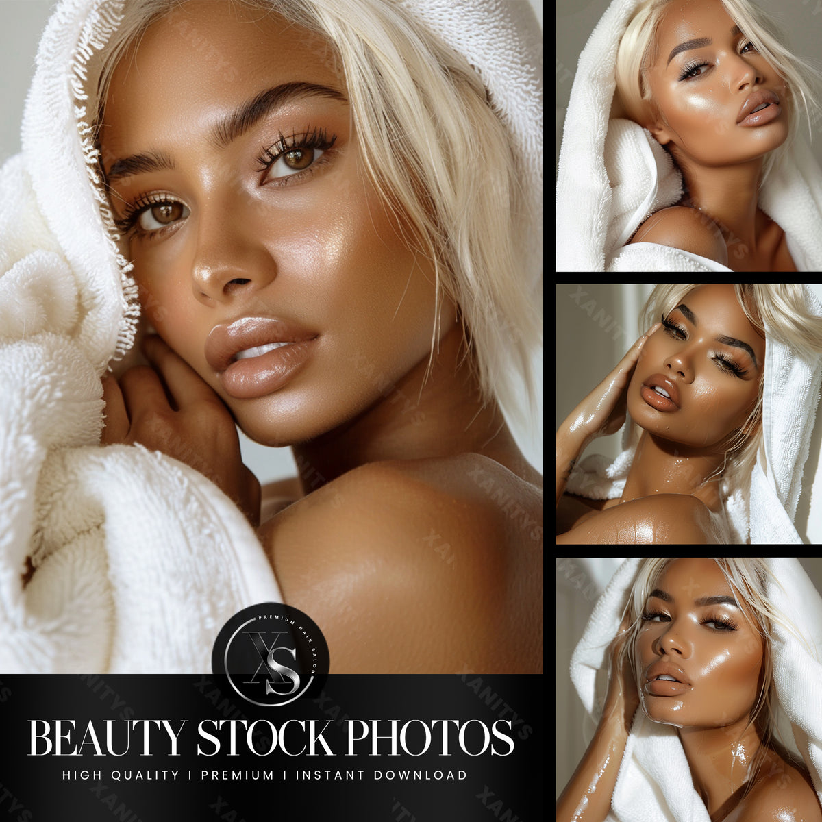 HD Skincare Stock Photos