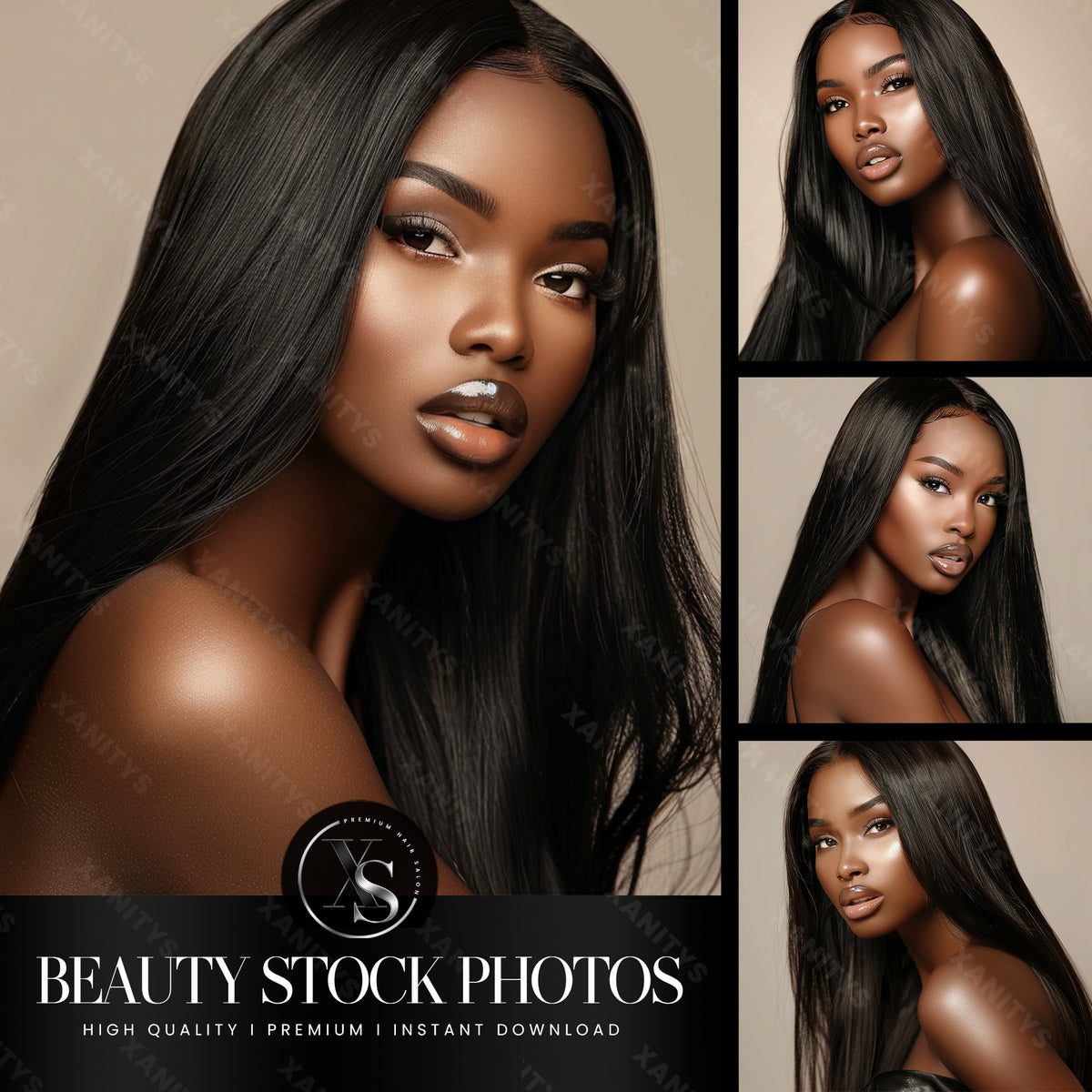 Silky Hair Stock Photos