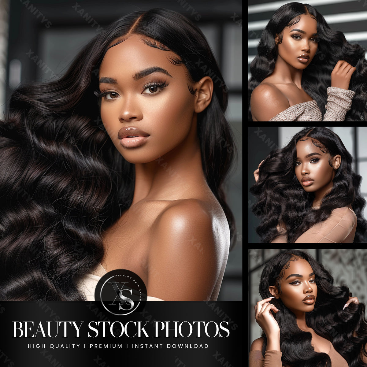 Hair Beauty Stock Photos - V6