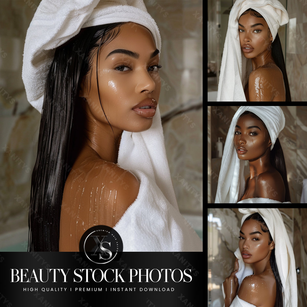 Skincare Towel Stock Photos