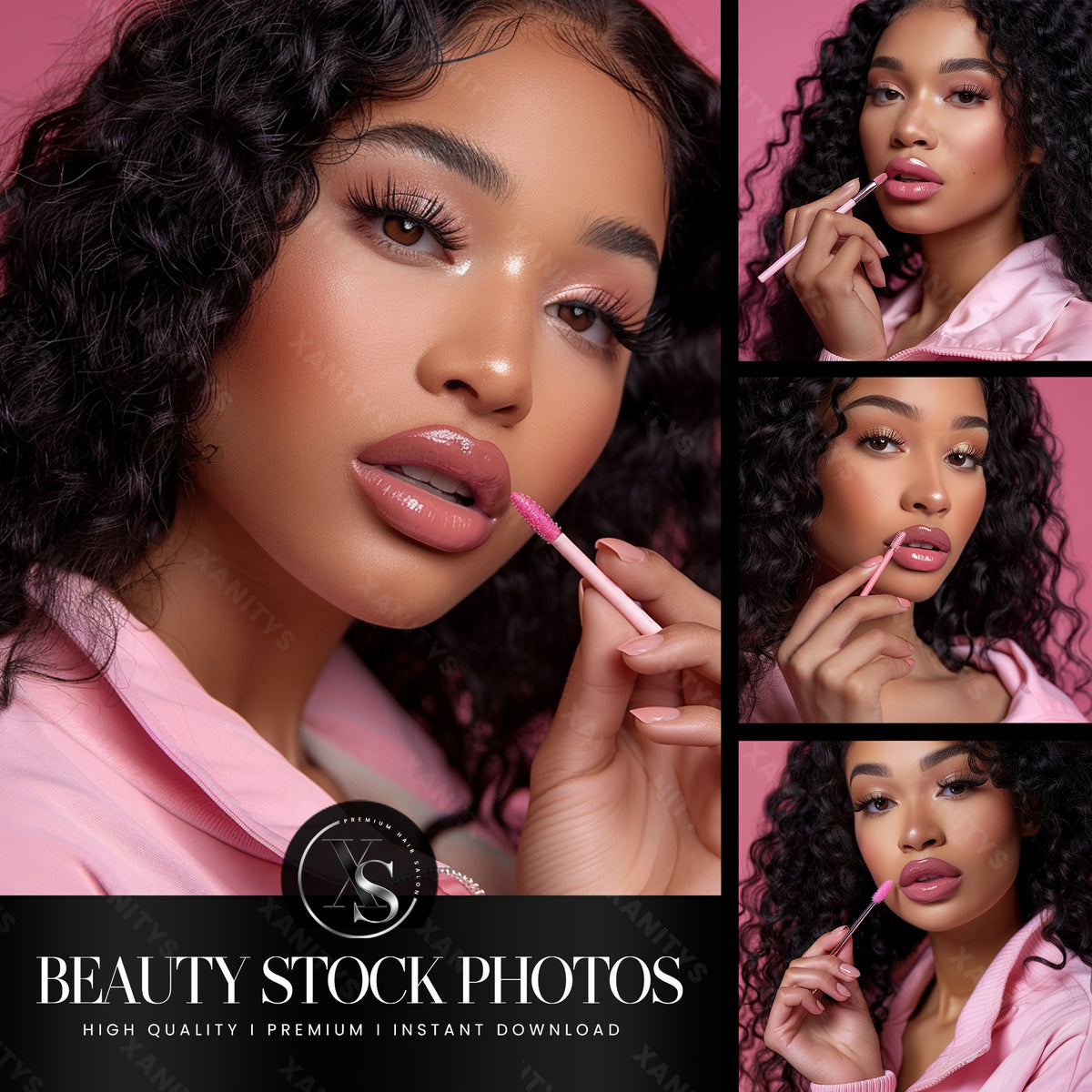 Lip Gloss Stock Photos