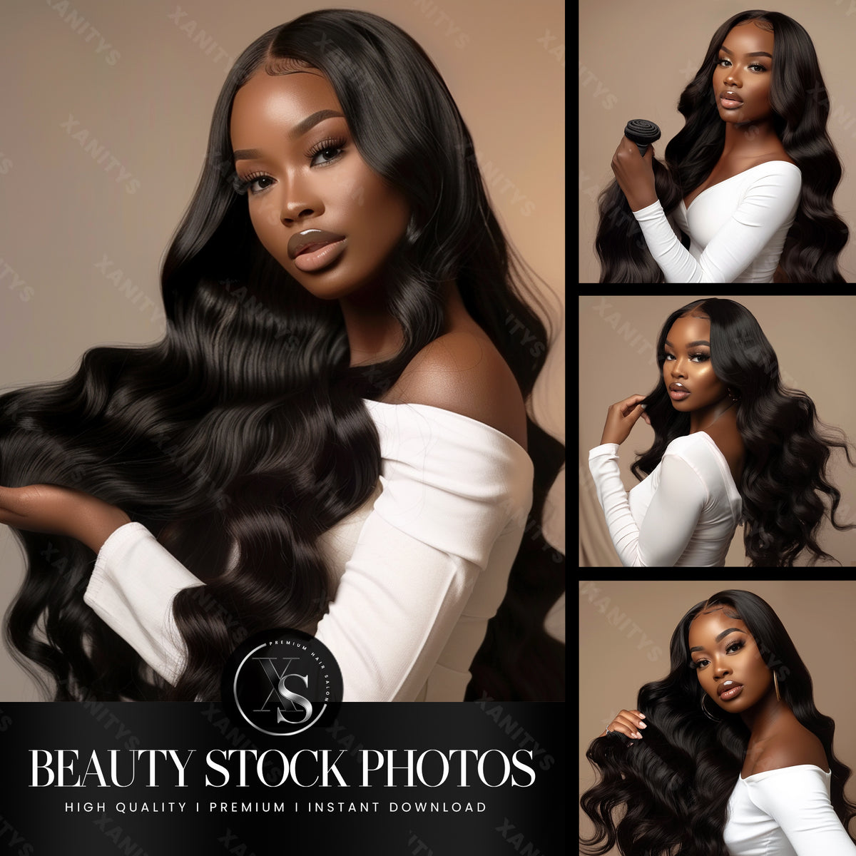 Hair Beauty Stock Photos - V5