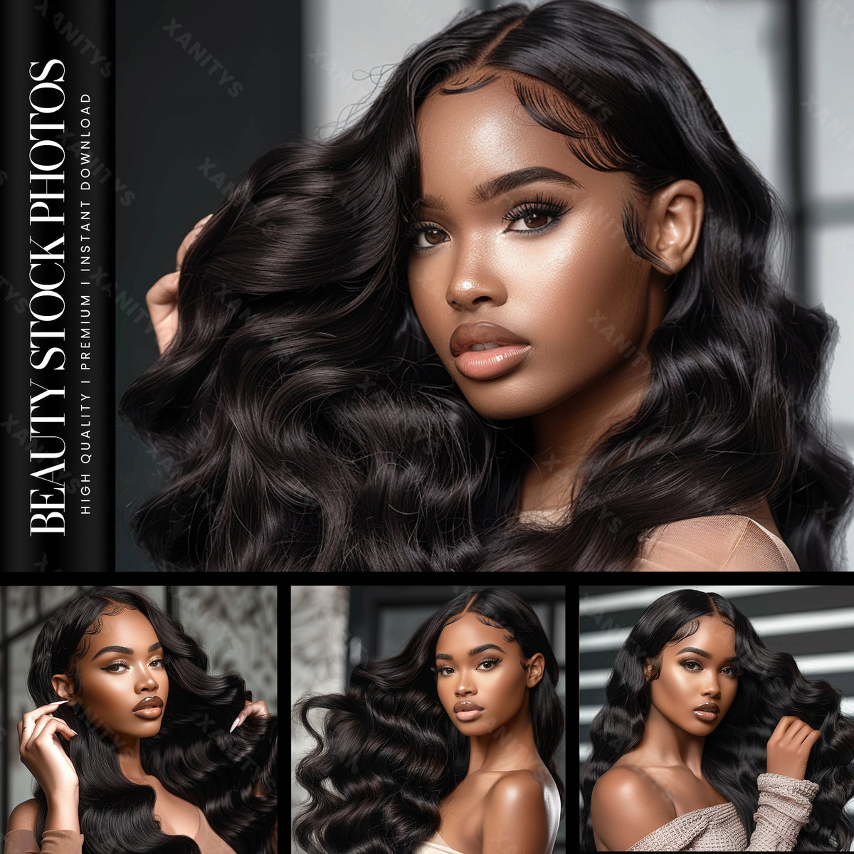 Hair Beauty Stock Photos - V6