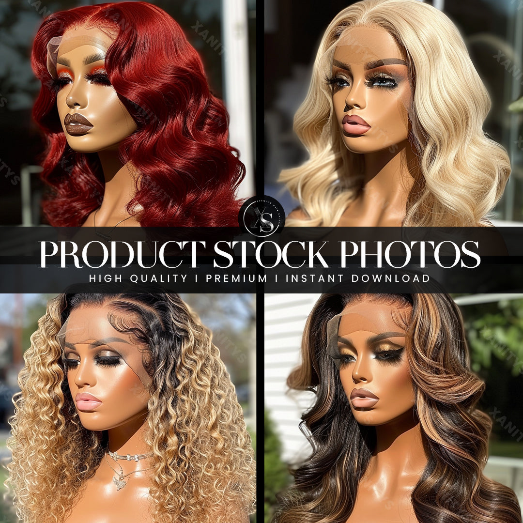 Lace Wig Stock Photos | Volume 3