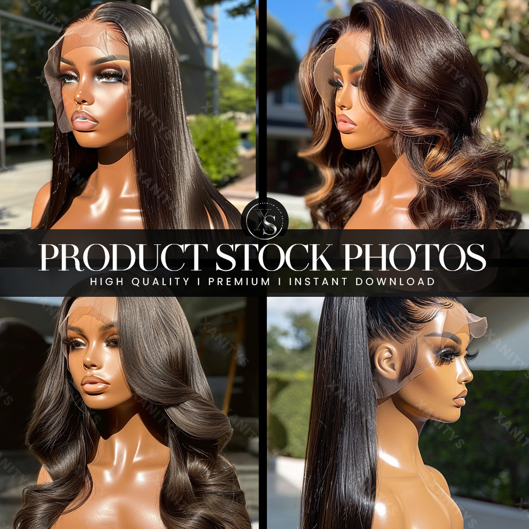 Lace Wig Stock Photos | Volume 4