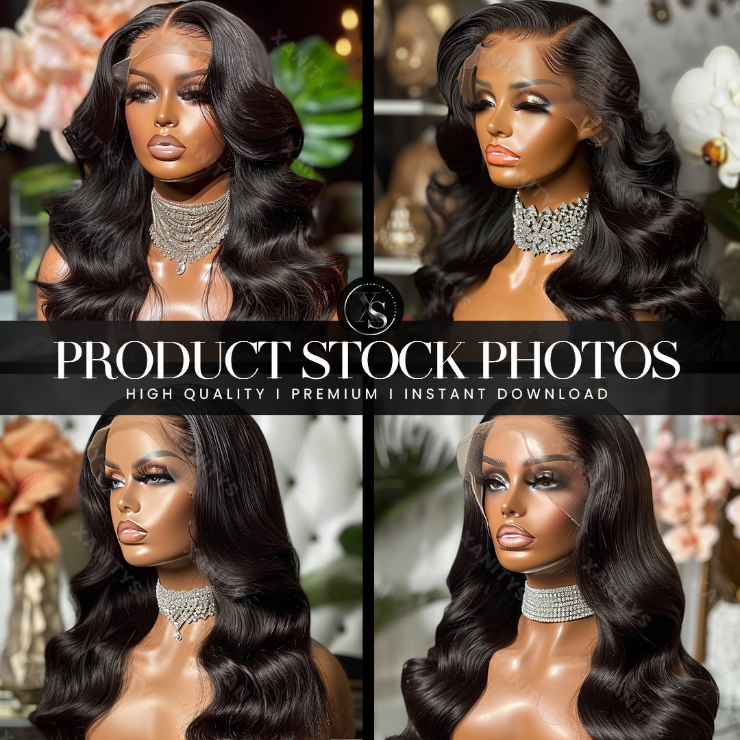 Lace Wig Stock Photos| Neutral Volume 1